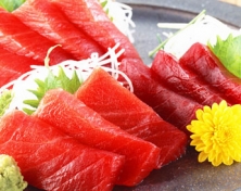 藍鰭金槍魚刺身切片